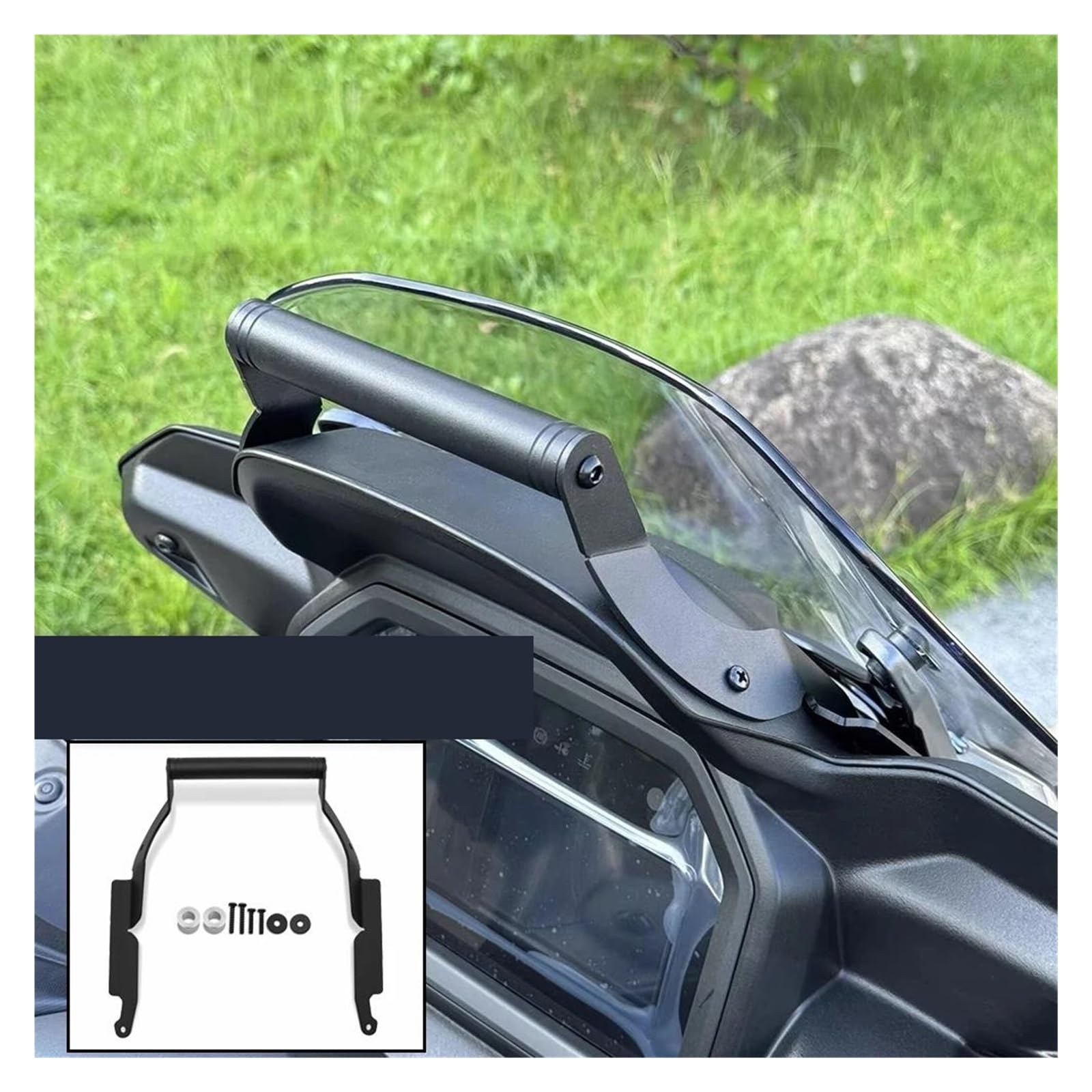 Soporte GPS para teléfono Soporte de navegación para Motocicleta, Soporte para teléfono móvil, Placa GPS, para Yamaha, Xmax 300, 2025, X-MAX300, Tech MAX