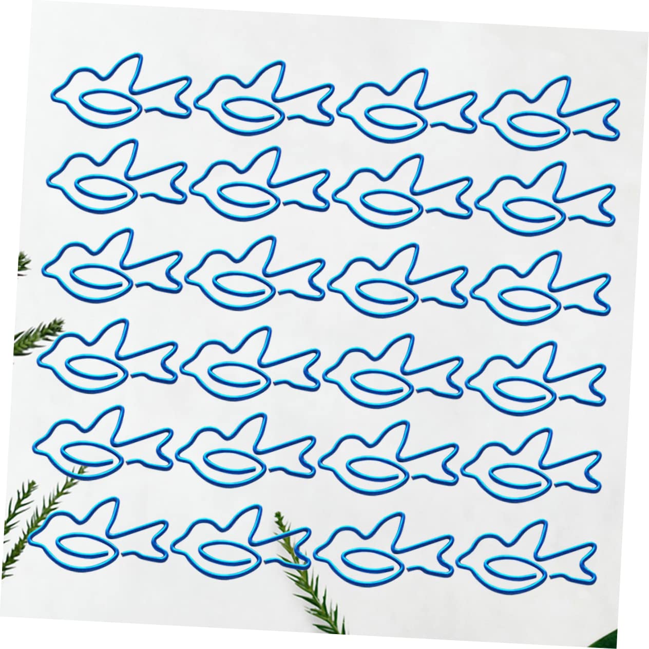MAGICLULU 3 Set Di Graffette A Forma Di Segnalibri Creativi Aghi Di Carta in Metallo Articoli Essenziali Per Ufficio Articoli Per Feste 100 Pezzi * 3