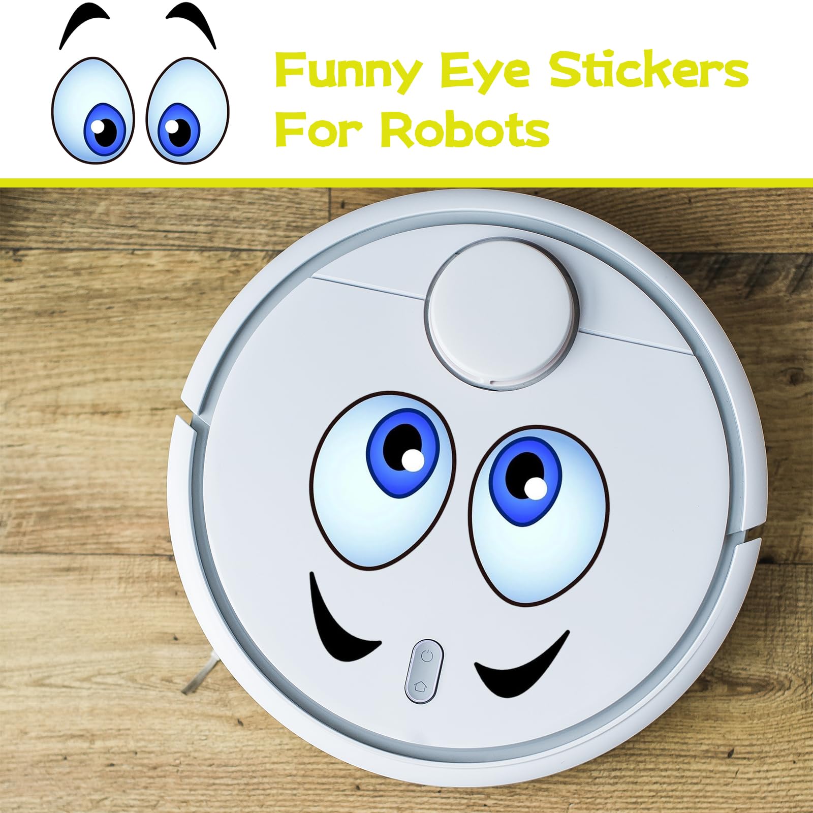 Autocollants Aux Yeux Pour Robot Tondeuse à Gazon