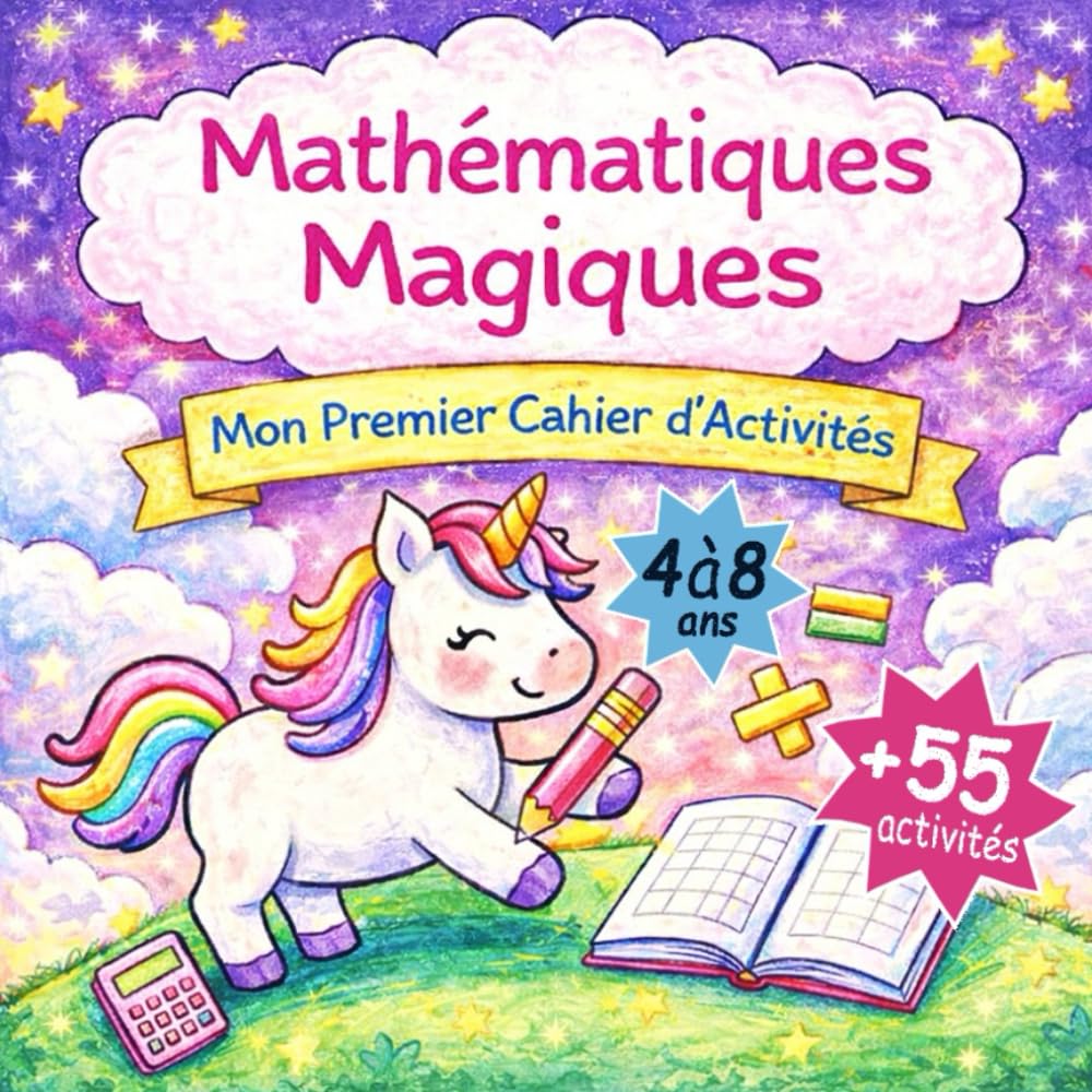 Mathématiques Magiques: Mon Premier Cahier d'Activités