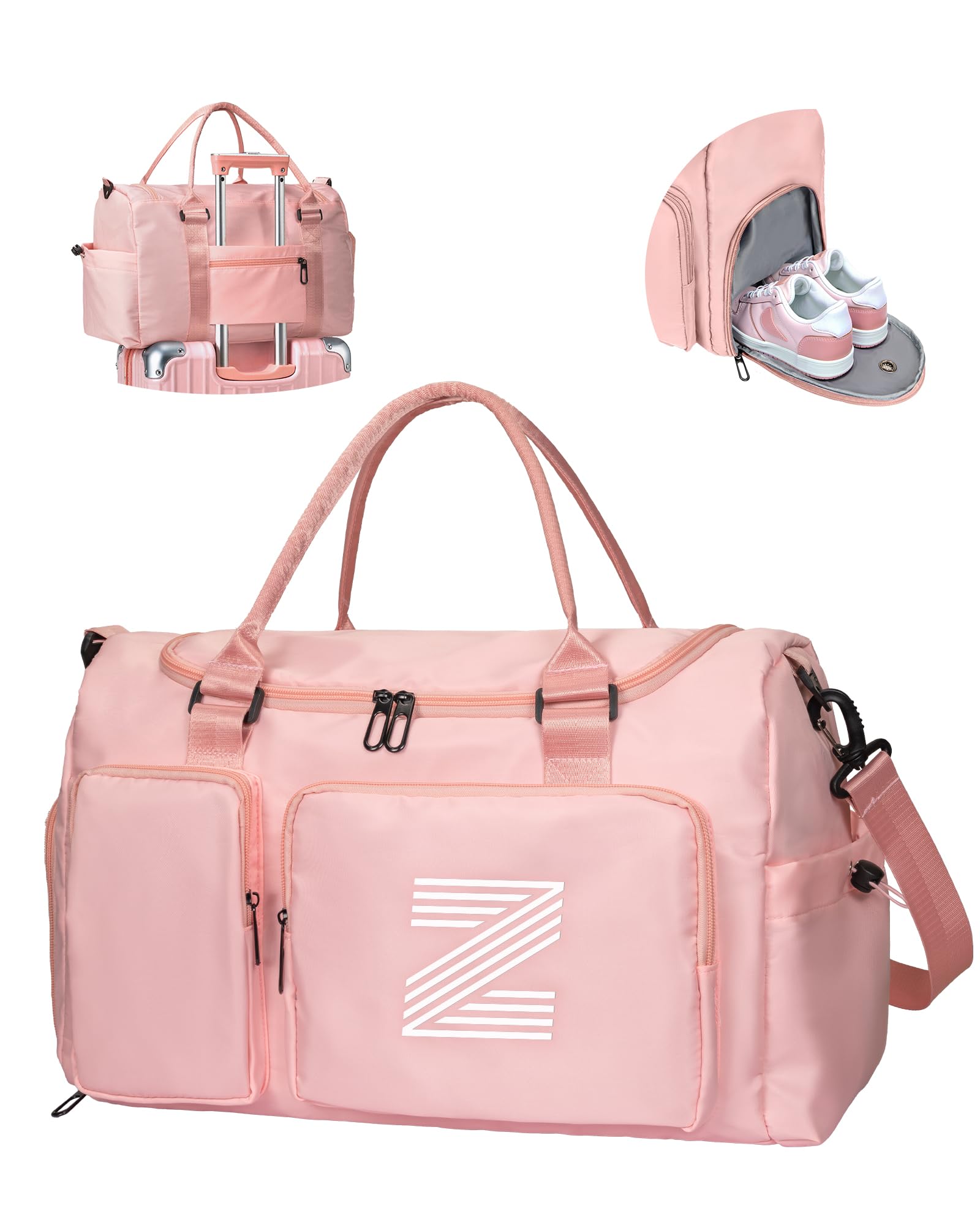 Elilier Travel Duffle Bag, women Gift Idea, personalized teacher gifts, wedding Gifts, bridal shower Gifts, Bridesmaid Gifts, Teacher Appreciation