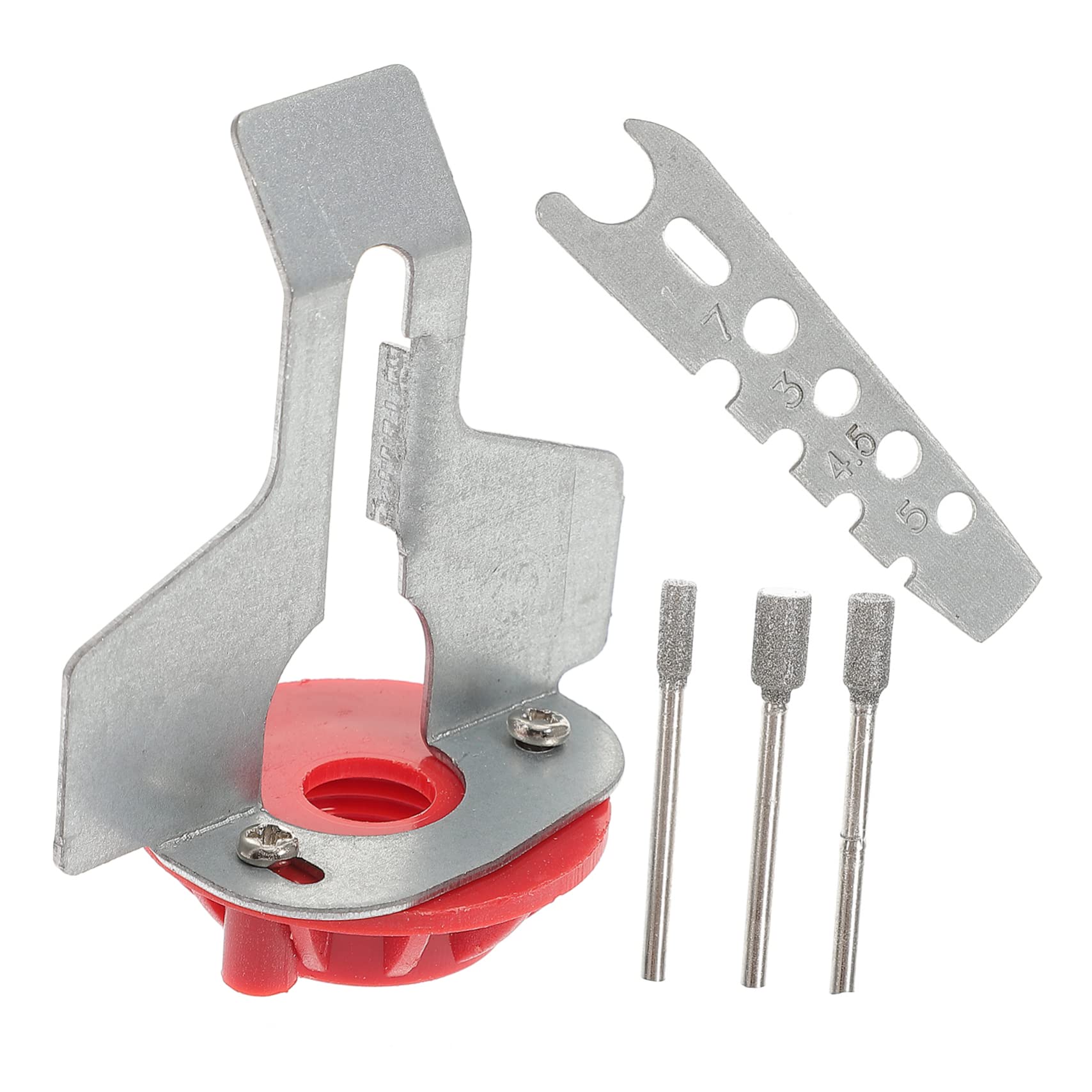 Toddmomy Manual Chainsaw Sharpening Attachment Kit Chain File for Electric/Manual Chainsaws 1 Set