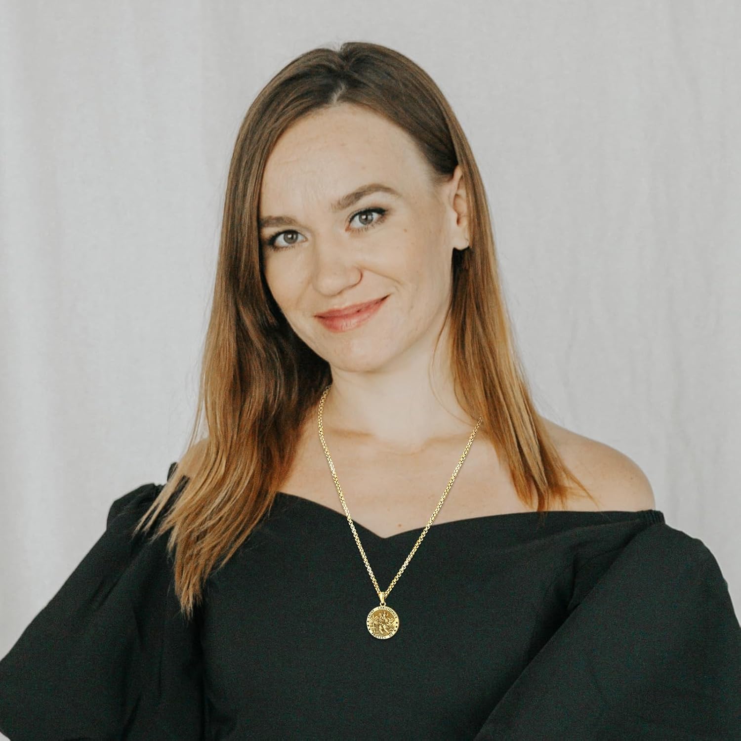 Saint Necklace S925 Sterling Silver Patron St Amulet Medal Protection Pendant Jewelry for Men Women - Image 7