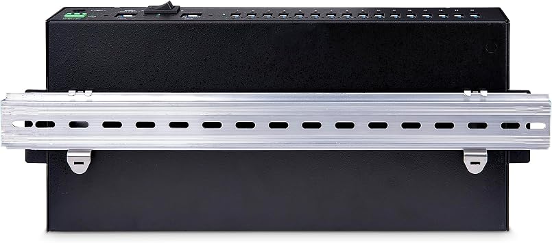 StarTech 16-Port Industrial USB Hub 5Gbps, Metal hub (S5G16AINDS-USB-A-HUB)
