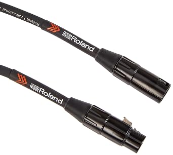 Roland Black series symmetrical microphone cable, length: 3 m – RMC-B10