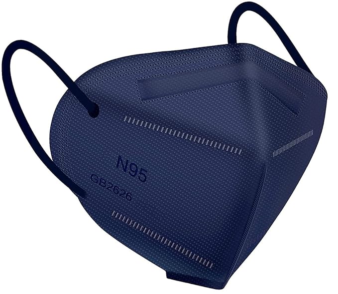 MEELANA Anti Pollution Non Woven Fabric Reusable & Washable N95 Mask Combo for Men & Women with 5 Layer Protection