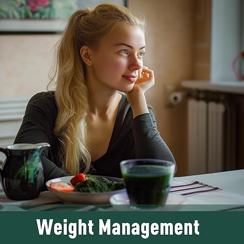 Miniatura 7 de Unleash'd Organic Spirulina en polvo 16 onzas  Superalimento natural 100% puro, alto en proteínas, rico en antioxidantes, vegano, sin OMG, sin gluten