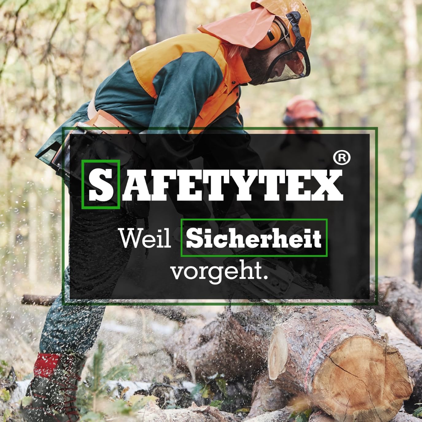 Safetytex Forstschutz Set 5 teilig KWF geprüft Schnittschutz Set | Geprüfte Qualität, hoher Tragekomfort, robuste Verarbeitung, für professionelle Waldarbeiten und anspruchsvolle Einsätze