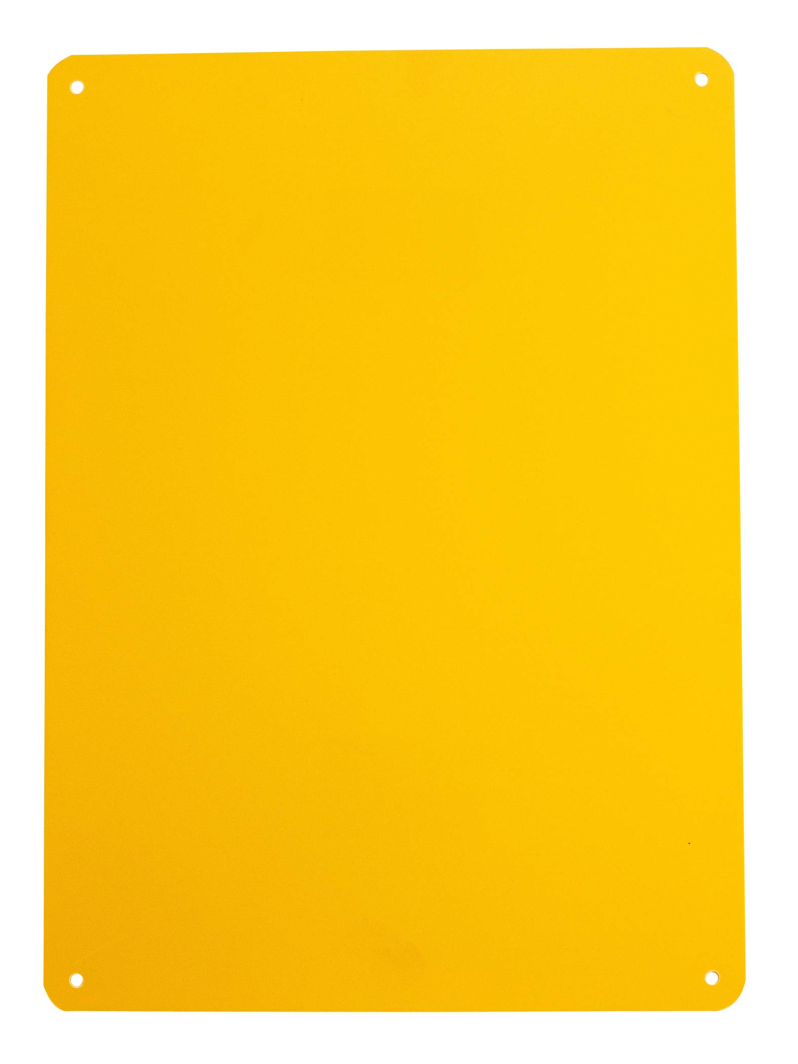 Brady 13627 - Señal vacía, plástico, 26 x 36,2 cm, color amarillo