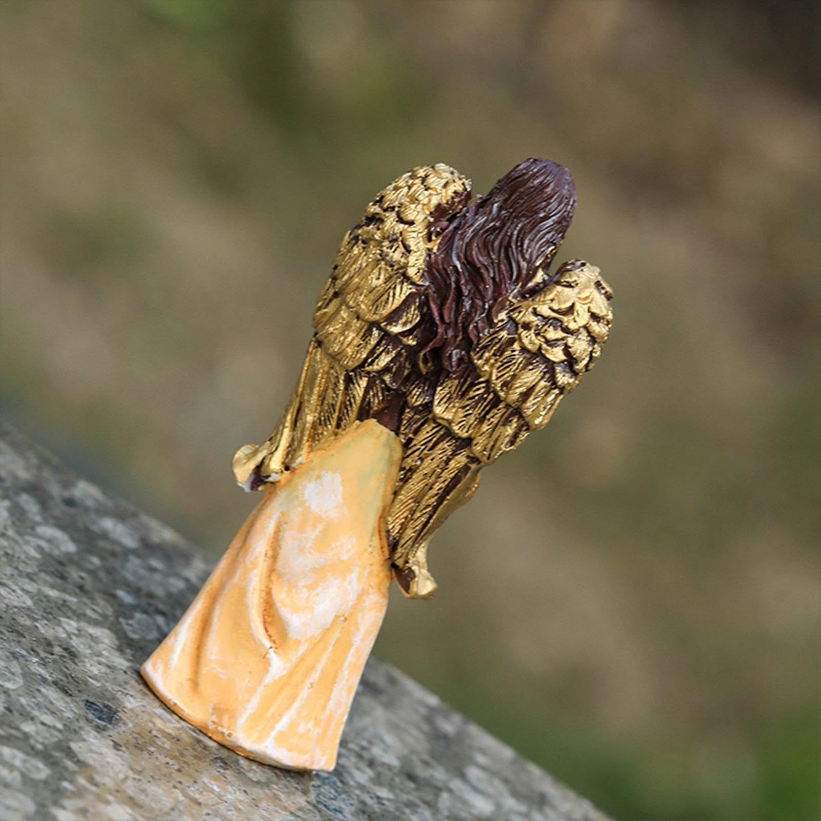 Figurka Świętej Rodziny, dekoracja bożonarodzeniowa, delikatna statuetka z żywicy, religijna dekoracja świąteczna, delikatna tekstura, dekoracja rzemieślnicza, do gabinetu, sklepu, salonu i