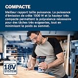 Bosch Professional 18V System Défonceuse portative GKF 18V-8 (butée longitudinale, 2x adaptateurs d’aspiration pour surfaçage, écran de protection, pince 8 mm, clé, L-BOXX, sans batterie/chargeur) - 2
