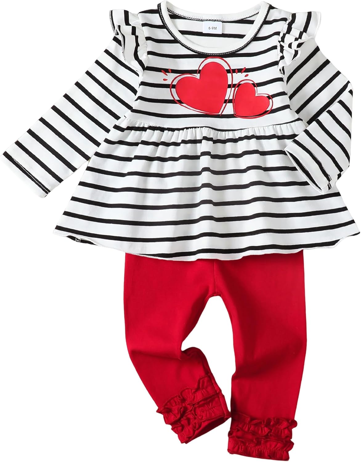 Baby Girl Clothes Toddler Girl Outfits Ruffle Shirt Pants Cute Infant Outfit Set Baby Girl Fall Winter Clothes