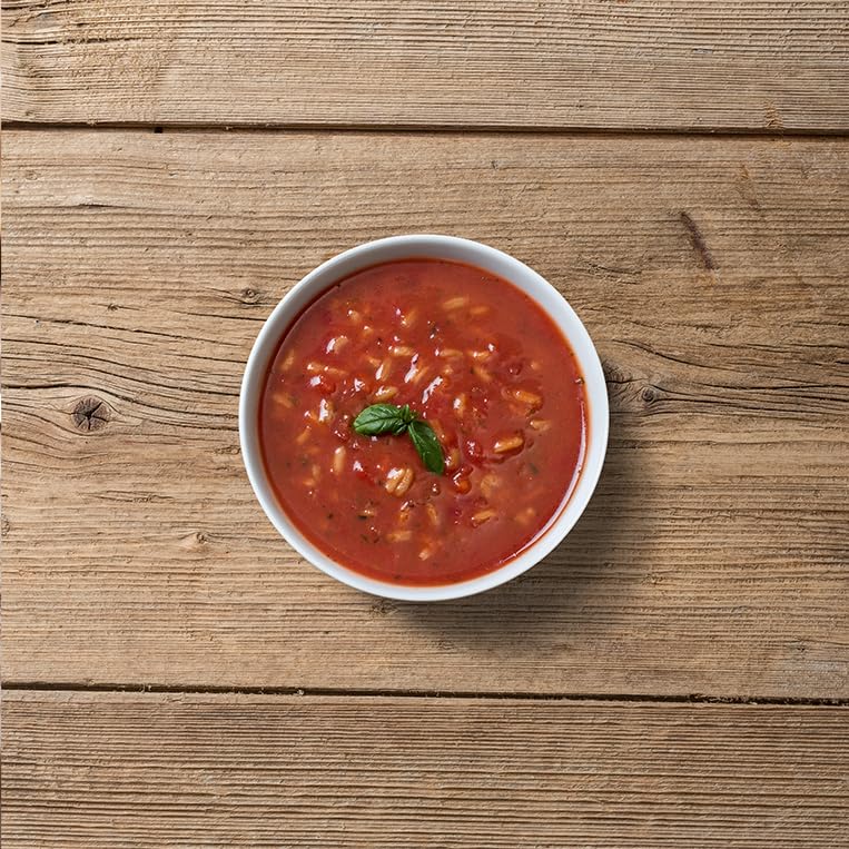 EXPRES MENU Italienische Tomatensuppe | Mit Reis, Olivenöl und Basilikum | Fertiggericht