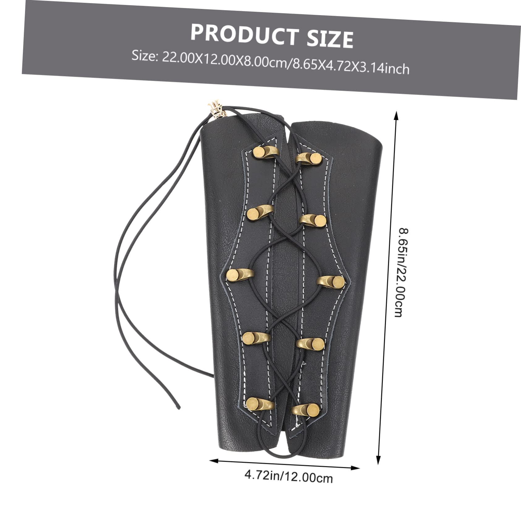 Archery Arm Guard with Thick Pads and Shock Absorption