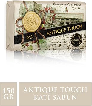 DEXCLUSIVE Antique Touch Doğal Banyo Sabunu 150 gr -%100 Bitkisel Yağlı, Kremsi ve Gliserinli Parfümlü Vücut Temizleyici