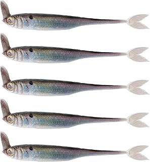 6th Sense Masterclass Strobe Shaker Forward-Facing Sonar Minnow – Realistic Soft Plastic Bait with Bill-Driven Action – 3.3", 4.0", 5.0" – Finesse Fishing Lure