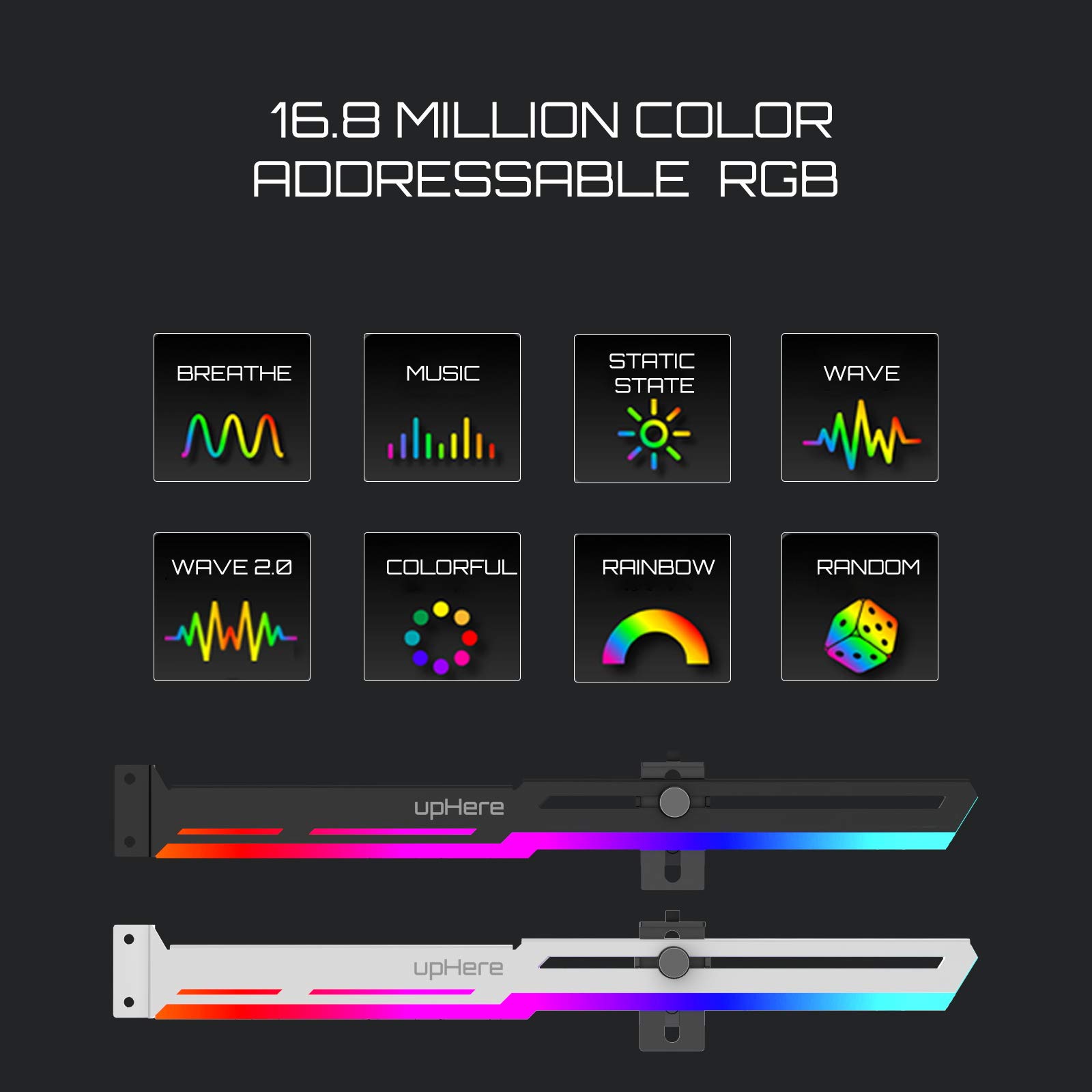 UpHere G276ARGB Addressable RGB Graphics Card GPU Brace Support Video 