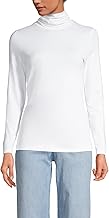 Lands' End Lightweight Jersey Long Sleeve Turtleneck