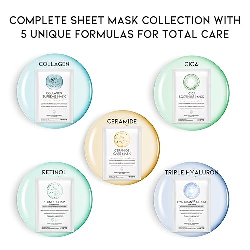 Miniatura 41 de Kit de iniciación de máscara hidratante para el cuidado de la piel, seca, edad, piel sensible, mascarilla facial vegana coreana para hombres