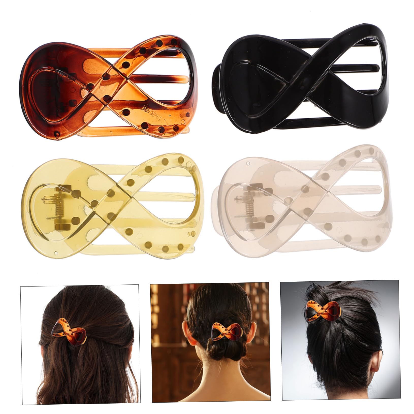 FRCOLOR 20stücke Teiliges Französische Haarspangen Förmige Haarklammern Für Vielseitige Haaraccessoires Verschiedenen Farben Für Stylings