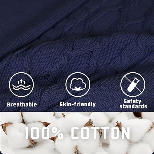 Miniatura 5 de Kid Nation Chaleco de suéter para niños, 100% algodón, chaleco de uniforme escolar para niñas y niños pequeños chaleco de punto