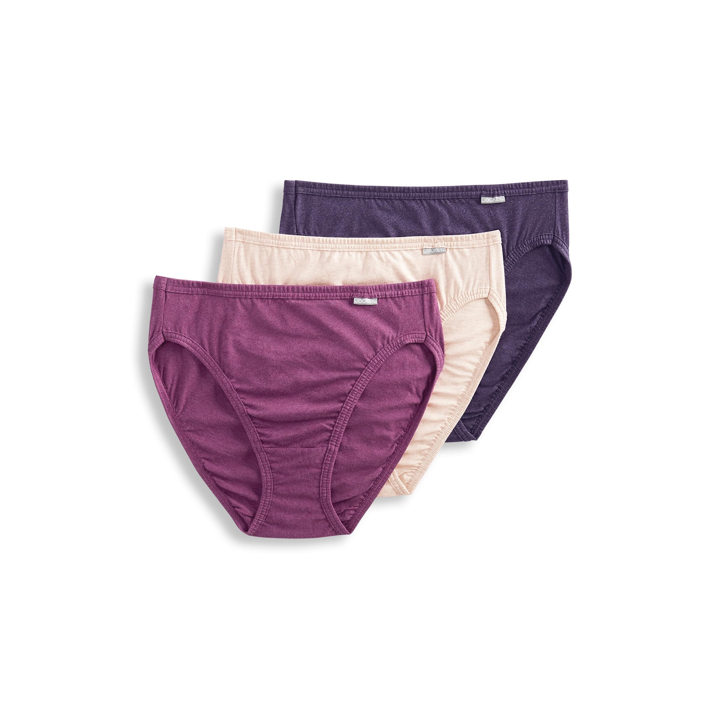 Jockey Women's Underwear Plus Size Elance French Cut - 3 Pack
