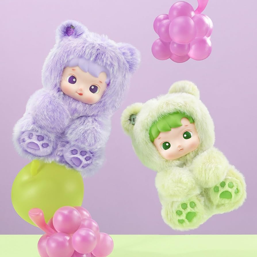 HACI PUPU GUMMY BEAR ぬいぐるみ Amazon.com: POP MART HACIPUPU Gummy Bear Series-Vinyl Plush