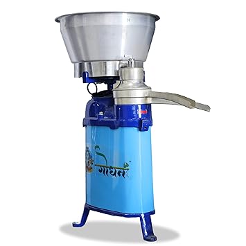 Godhan Cream Separator 300Liters Machine for Home Dairy Farm Use