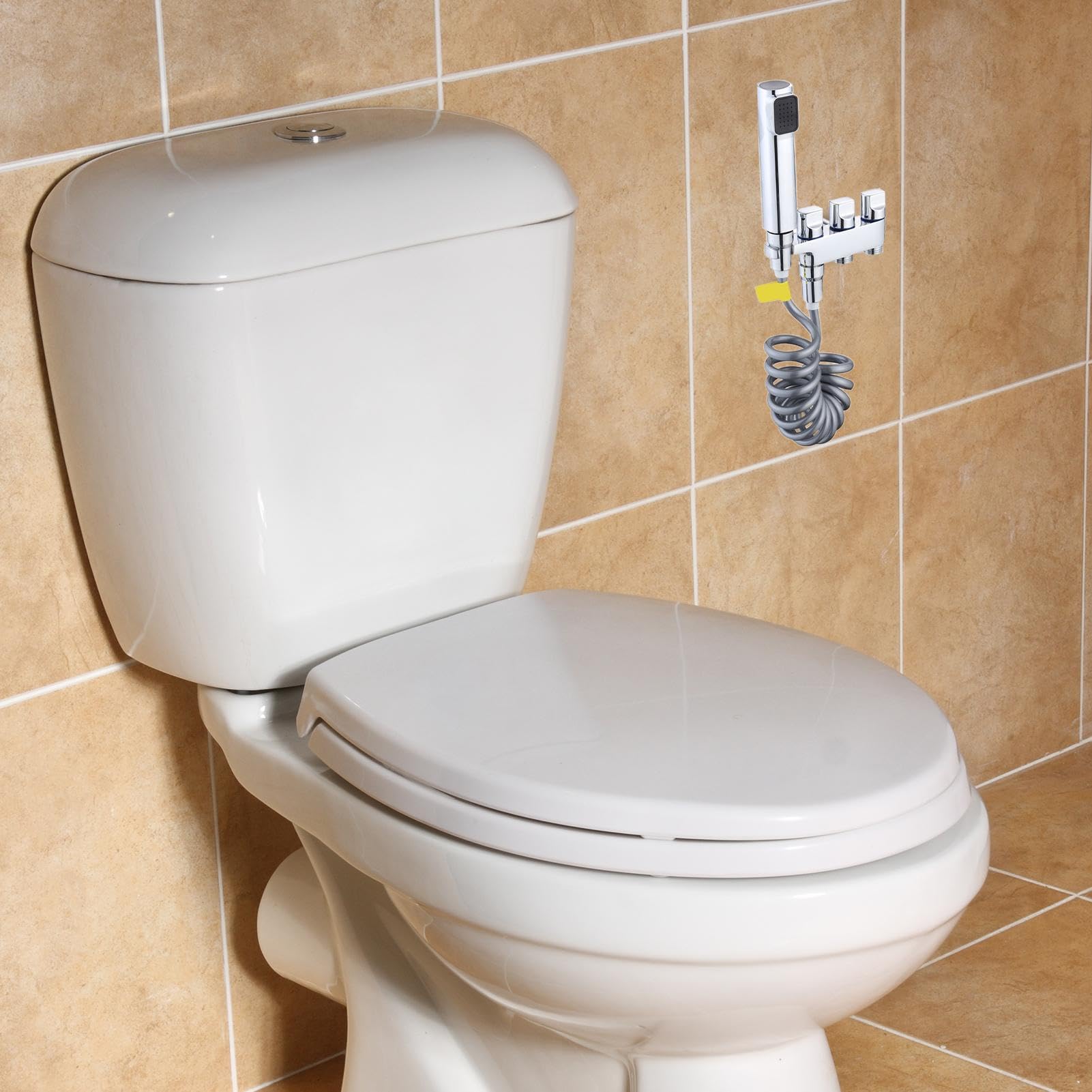 Spruzzatore Bidet Da WC Doccetta Bidet Pannolini Tubo Flessibile | Doccetta Bidet Portatile WC Igiene Personale Strumenti Pulizia Attacco Bidet WC