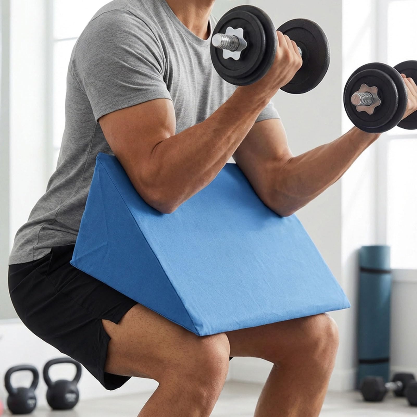 Preacher Curls Bar - Supporto imbottito per braccio, accessorio per panca da allenamento, per bilanciere, avambraccio, supporto imbottito per casa, palestra, fitness, bicipiti, tricipiti