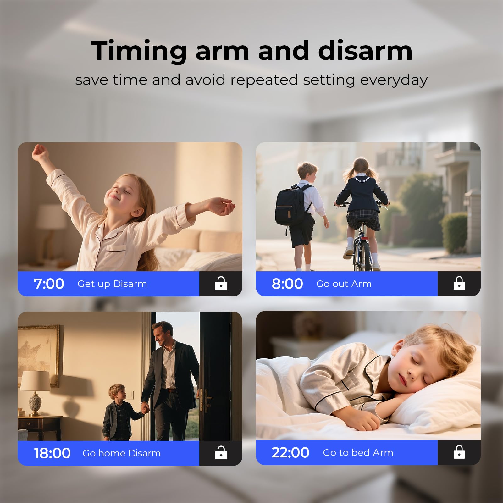 WLAN-Alarmanlage, 4G, 17 Stück, kabellos, für Zuhause, intelligent, erweiterbar, einfach zu konfigurieren, kabellose Alarmüberwachung, kompatibel mit Alexa, für Haus, Geschäft, Wohnung