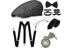Great Gatsby Clothing: Roaring 20s Accessories for Men