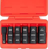 Vista 33 de Neiko 02457A Lug-Nut Key Set, Wheel-Lock Removal Tool Kit for Aftermarket and Factory Wheel Tire Keys, SAE and Metric Lug Sockets, 16 Pieces