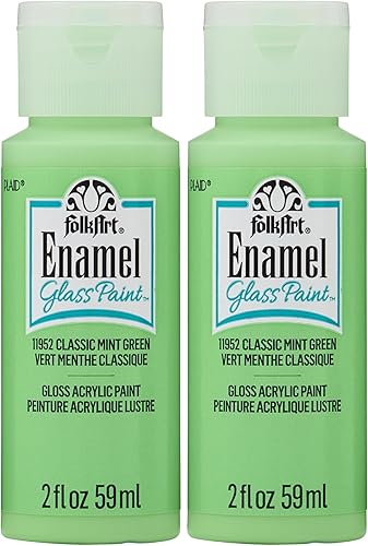 Miniatura 24 de FolkArt - Pintura acrílica esmaltada de 2 onzas Aqua