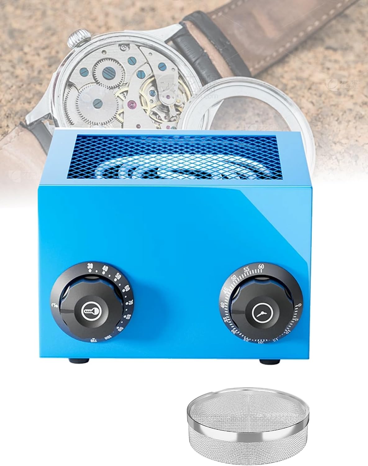 Watch Repair Dryer Tool with Oil Cleaning Bar, Watch Movement Drying Tool for Jewelry Repair, Efficient Watch Parts Drying Solution