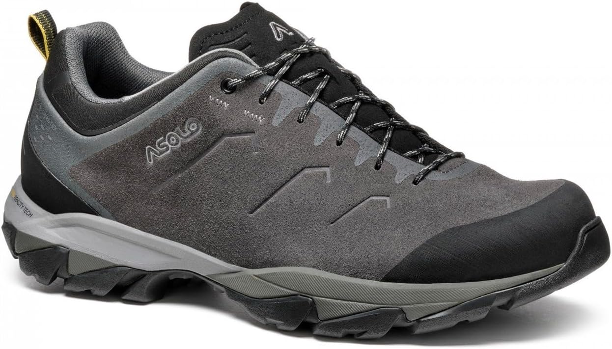 ASOLO Men's ACADIA LTH GTX Lightweight Breathable Water-Resistant Suede Lace-Up Hiking Trekking Boots, High-Traction Outsole