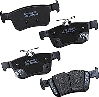Vista 17 de Pastillas de freno traseras cerámicas Bendix Premium SBC1337 para Cadillac CTS 2014-2008, SRX 2016-2010, Chevrolet Camaro 2015-2010, Saab 9-4X 2011