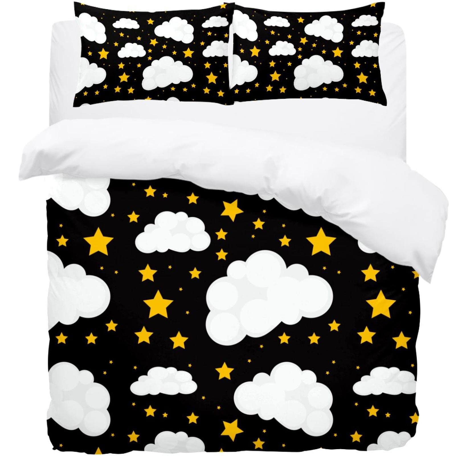 Housse de couette et taie d'oreiller douillette pour des matins d'hiver cocooning