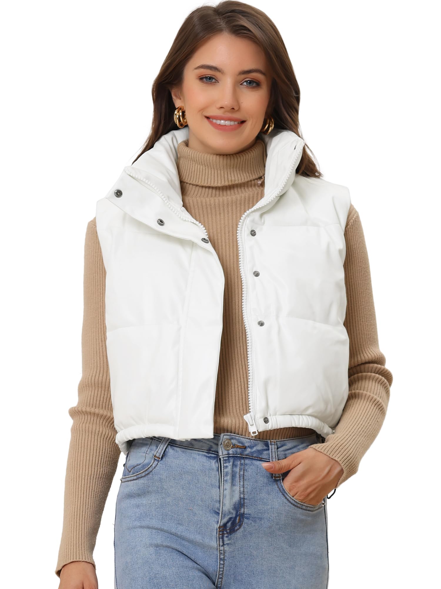 Chaleco acolchado ligero para mujer la solución cómoda contra el frío sin ropa pesada 6