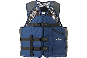 Mesh Classic Sport Life Jacket: Zip Up Safety for Adults