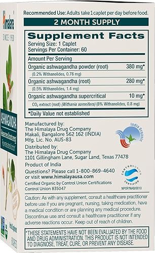Miniatura 2 de Himalaya Organic 60 cápsulas de bufera energéticas y antiestrés de 670 mg por 2 unidades