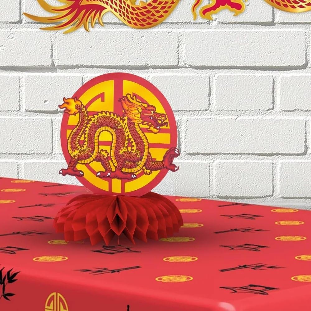 Fun Express Chinese New Year Dragon Centerpiece - Party Decor