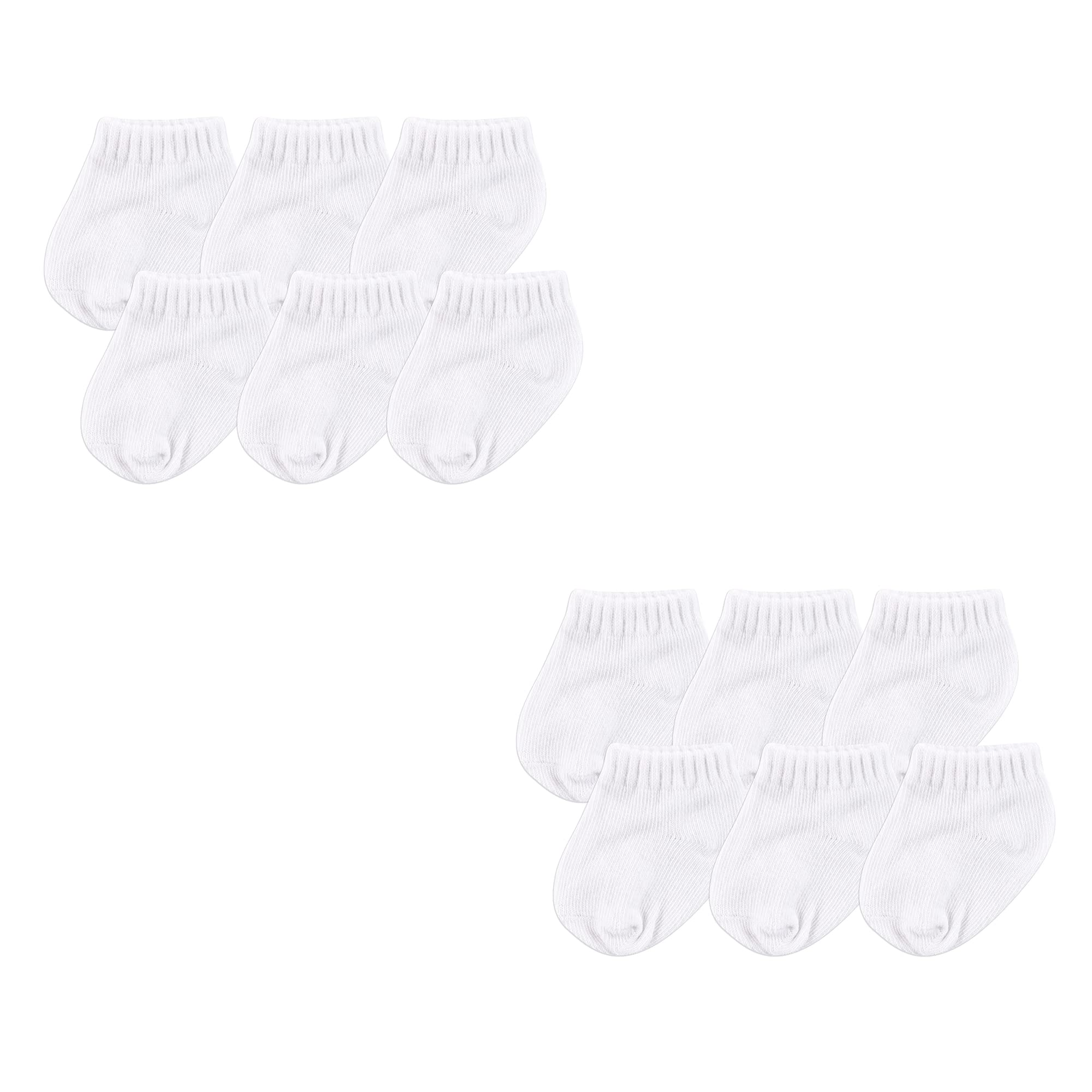 Luvable Friends Damen Baby No Show Socken 6er Pack