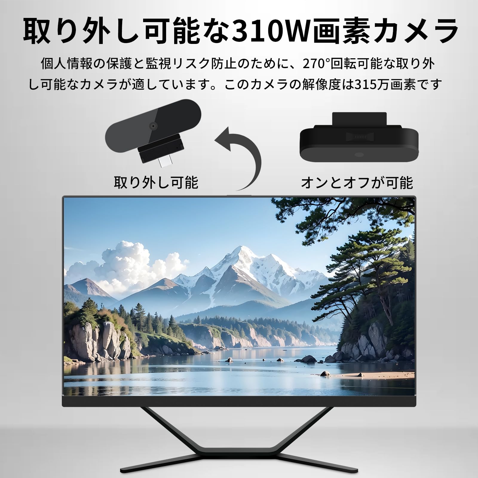 Amazon.co.jp: 24インチ大画面一体型pc/ Core i5 第十一世代24型フルHD 