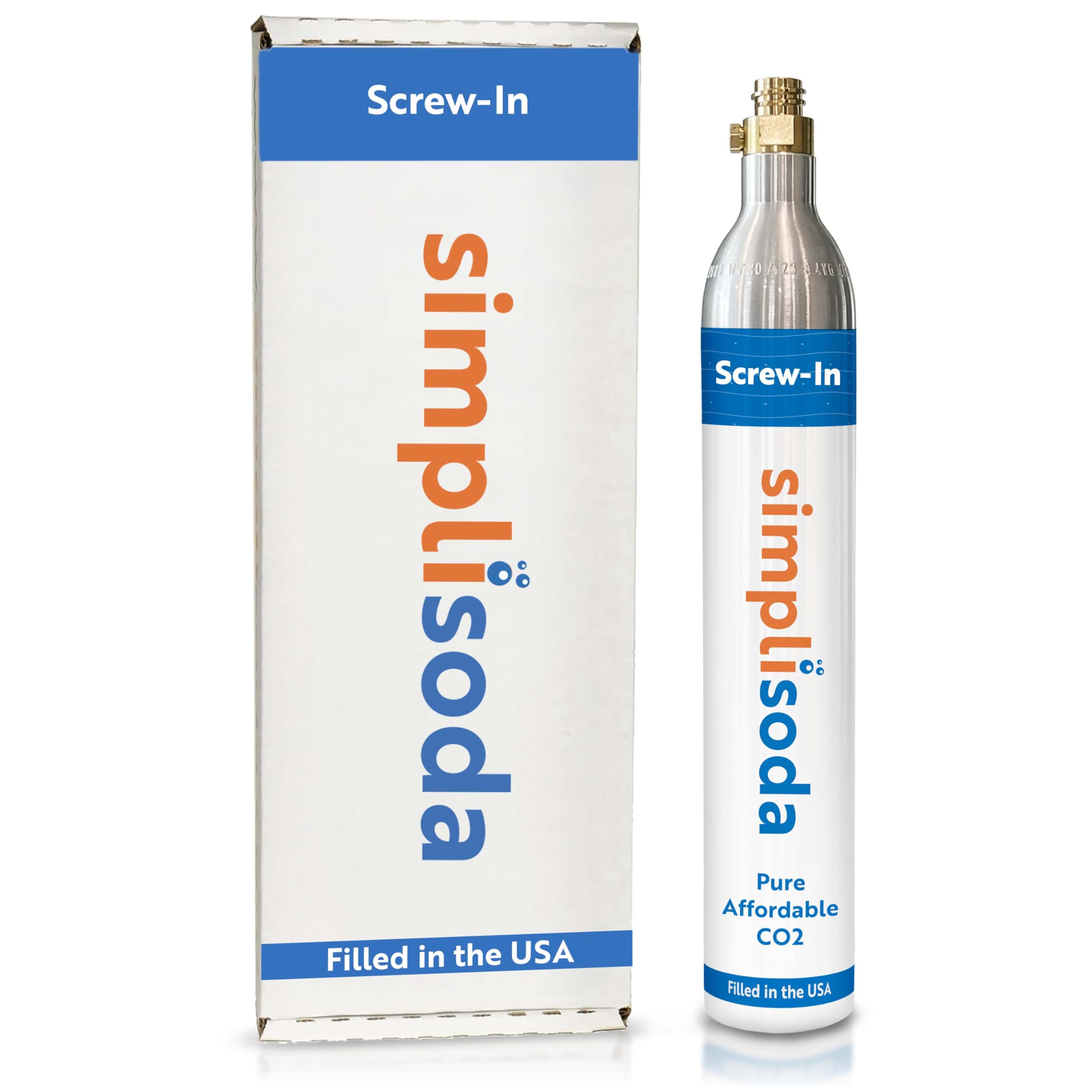 Amazon.com: Simpli Soda 60L CO2 Canister Cylinders - Compatible w