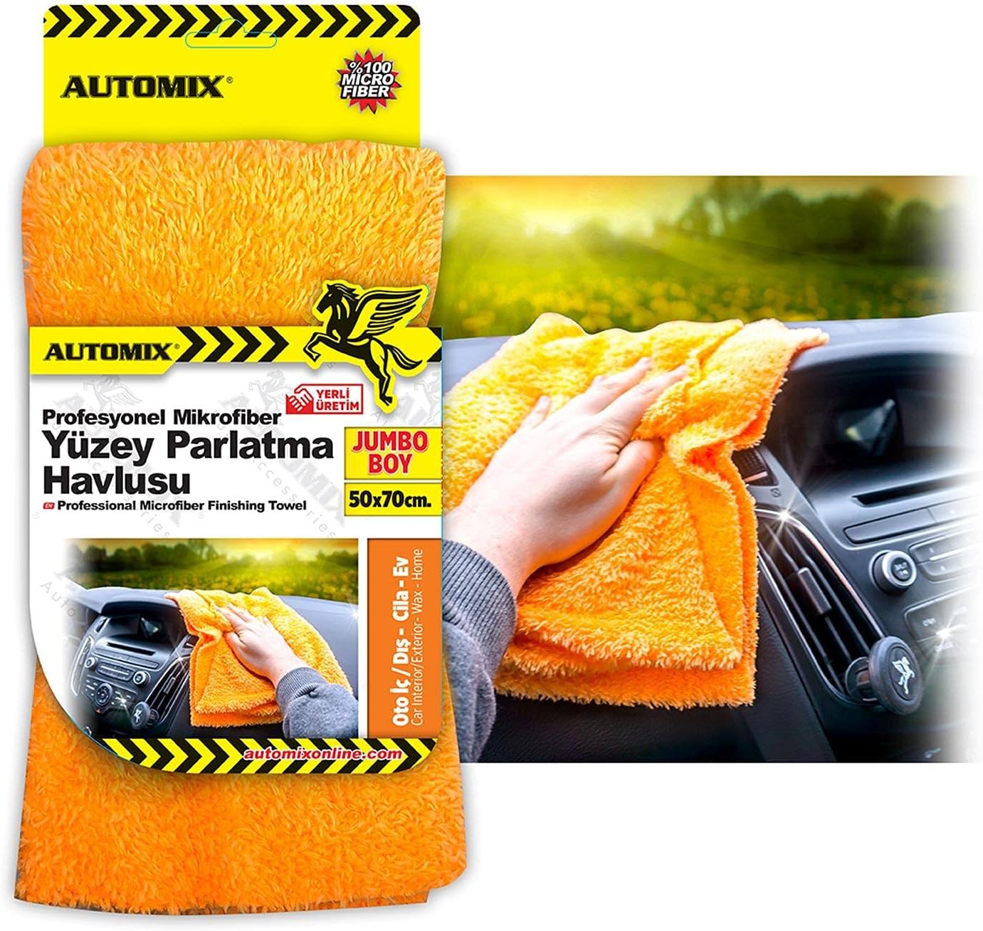 Automix Yüzey Ve Parlatma Havlusu 50X50 Cm