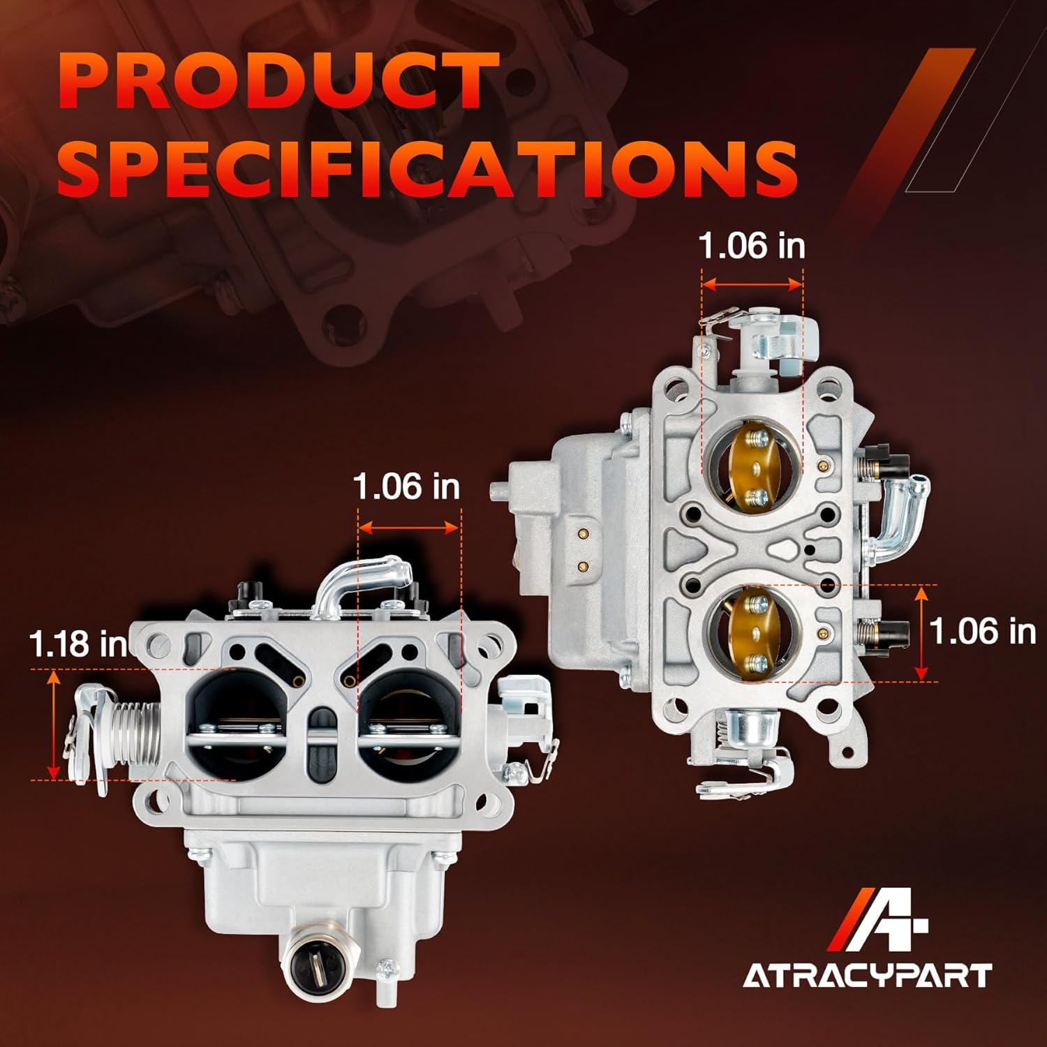 Carburetor Compatible with Kawasaki FD730V FD730VAS FD731V FD731VAS Engines, Carb Replaces #15003-2972,15003-2974, 15004-2063, with Fuel Pump Fuel Filter Gaskets & Clamps