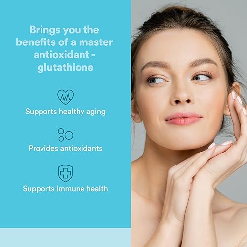 Miniatura 2 de Natural Factors Glutatión LipoMicel Matrix, 300 mg, ofrece una mayor absorción y un potente soporte antioxidante, 60 cápsulas blandas