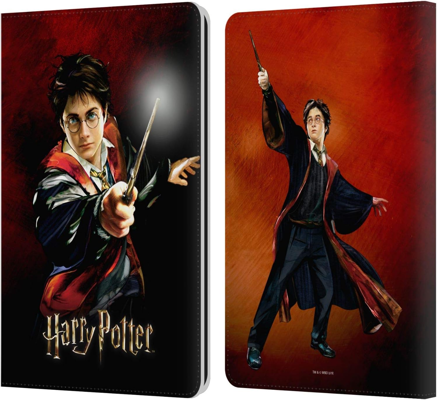 Head Case Designs Officially Licensed Harry Potter Harry Portrait Prisoner of Azkaban II Leather Wallet Case Compatible with Kindle Paperwhite 1/2 / 3