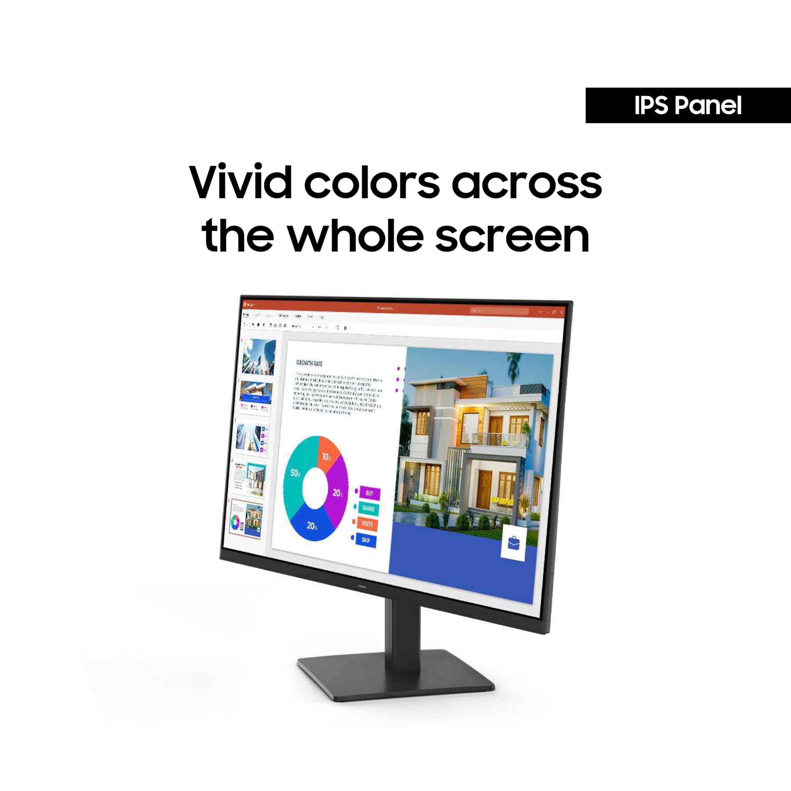 Samsung 27-inch FHD Flat Screen IPS Panel 5ms Monitor with 120 Hz Refresh Rate, Game Picture Mode & Super Slim Design (LS27F320GANXZA) - [Canada Version] - 4